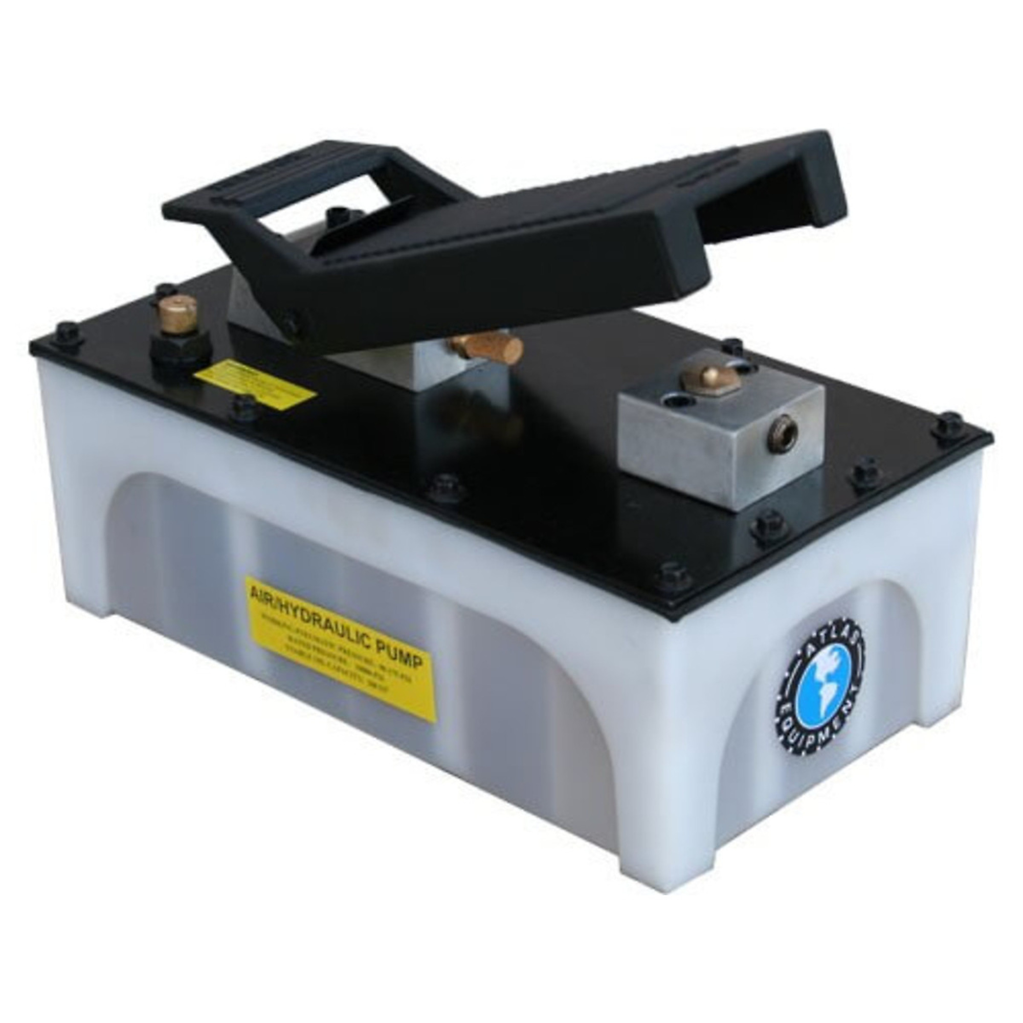 Atlas Automotive Equipment Air/Hydraulic Pump w/ Plastic Reservoir